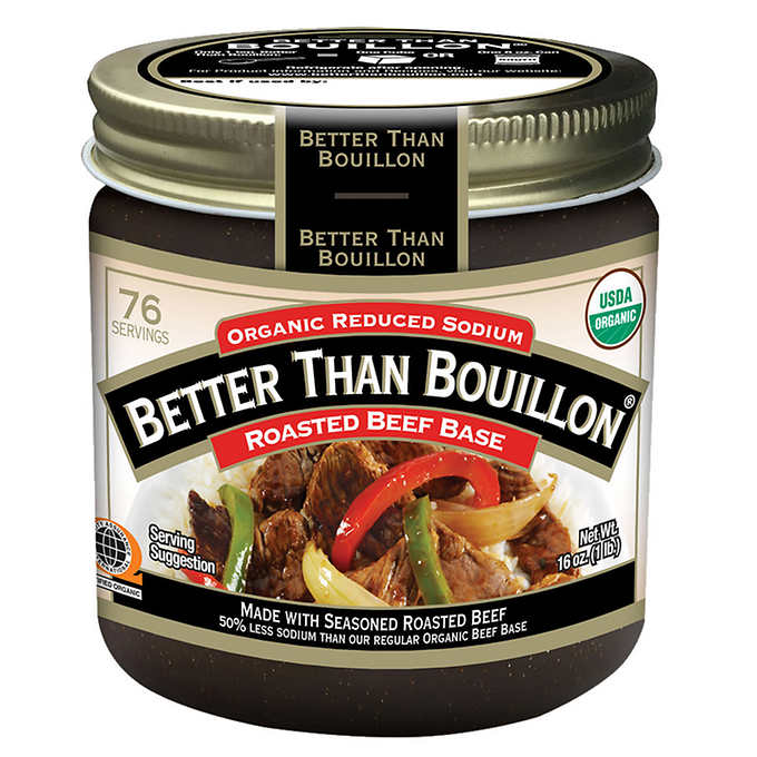 Better than Beef Base Red Sodium16 oz (Org)